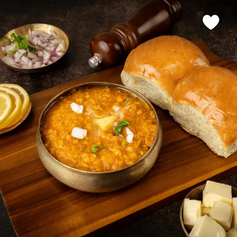 Pav Bhaji — authentic Mumbai street food at Royal Paan Edmonton Alberta